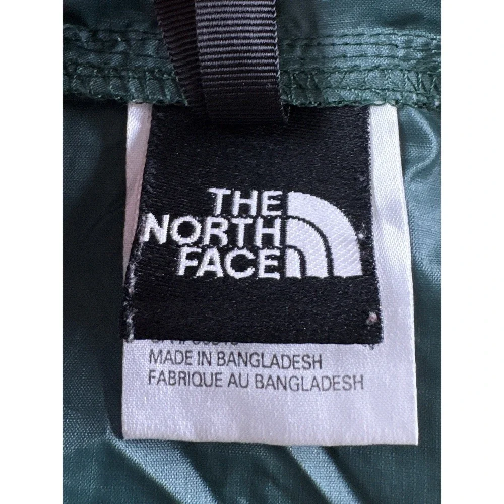 Vintage North Face Anorak Pullover Windbreaker Jacket Forest Green Size S
